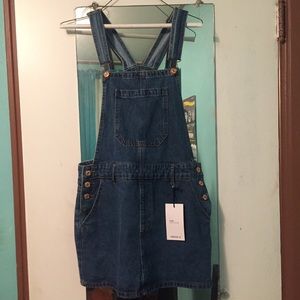 Denim Overall Dress